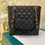 Thumbnail: #12 Like New Chanel PST Shopping Tote Black Caviar GHW