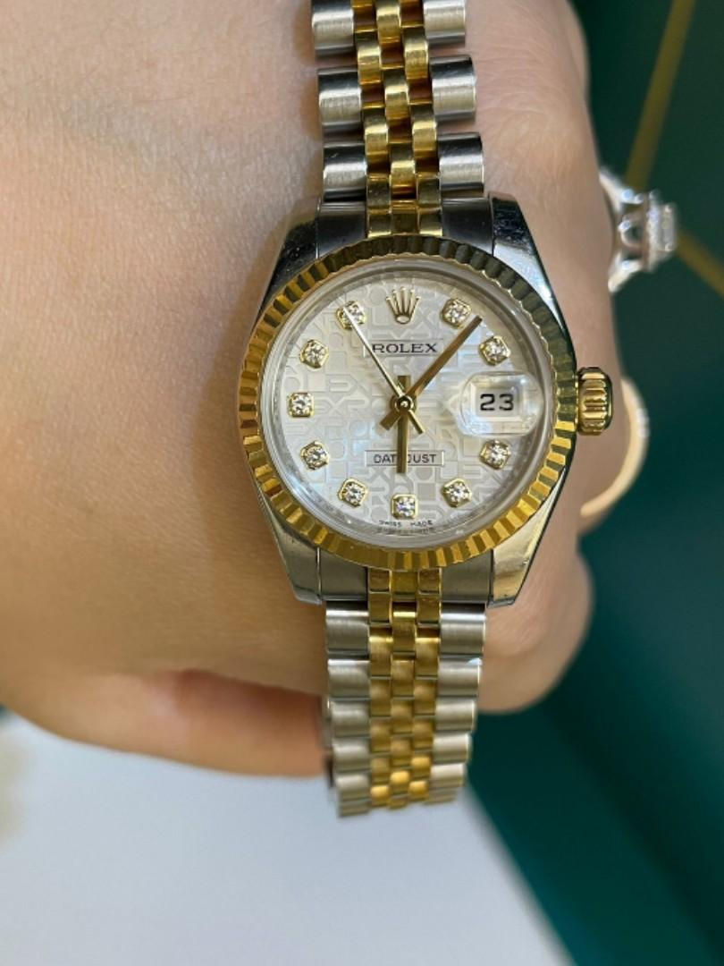 Thumbnail: Rolex Lady Datejust 179173 Gold/Steel Automatic 26mm