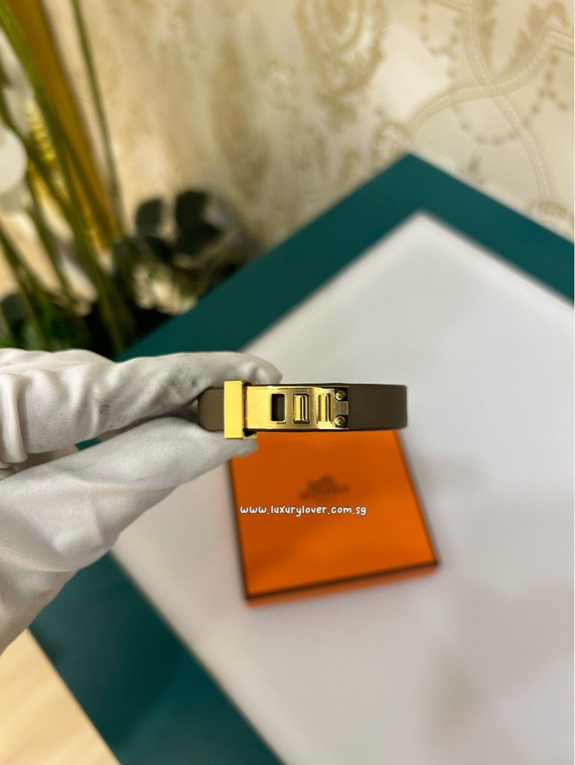 Thumbnail: Hermes As De Coeur Bracelet Etoupe T1