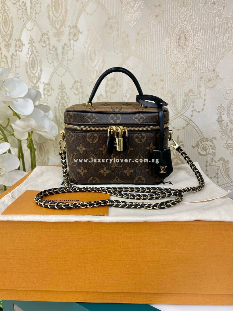 Thumbnail: LNIB LV Vanity PM Monogram Canvas GHW