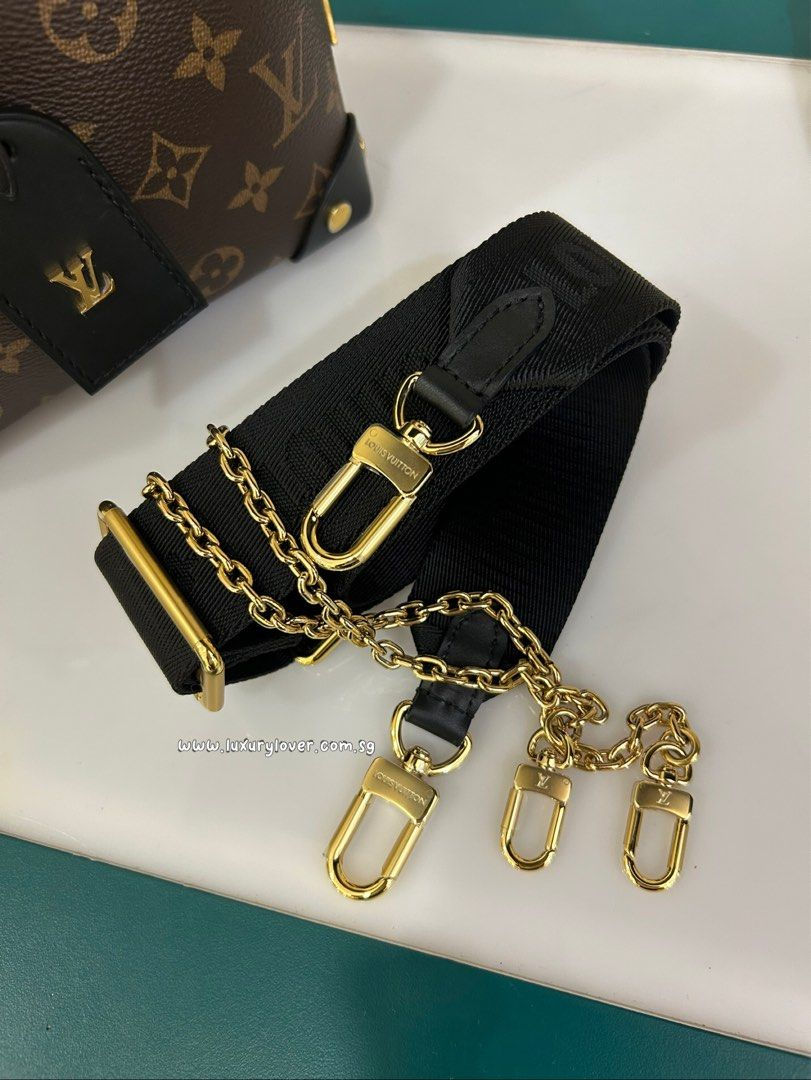 Thumbnail: BNIB LV Louis Vuitton Petite Malle Souple Monogram Canvas 