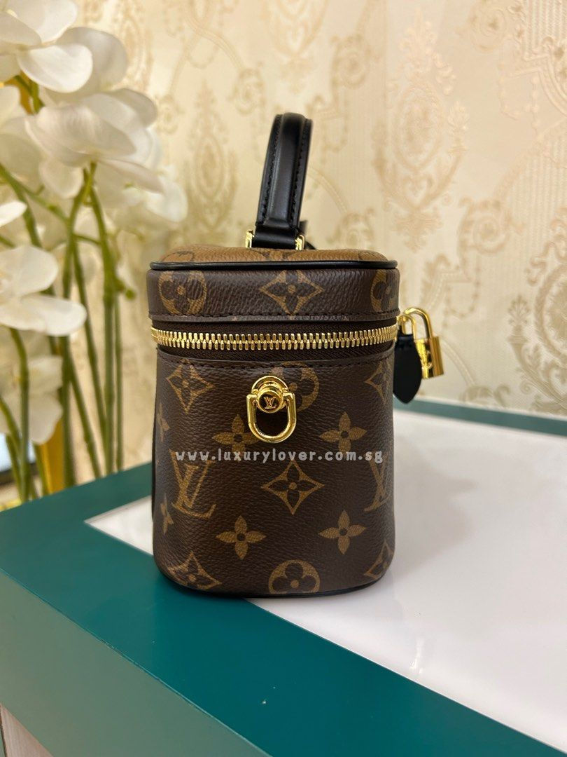 Thumbnail: LNIB LV Vanity PM Monogram Canvas GHW