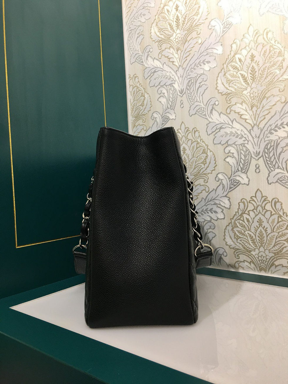 Thumbnail: #19 LNIB Chanel GST Black Caviar with SHW