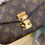 Thumbnail: LNIB LV Louis Vuitton Pochette Metis East West Monogram Canvas GHW