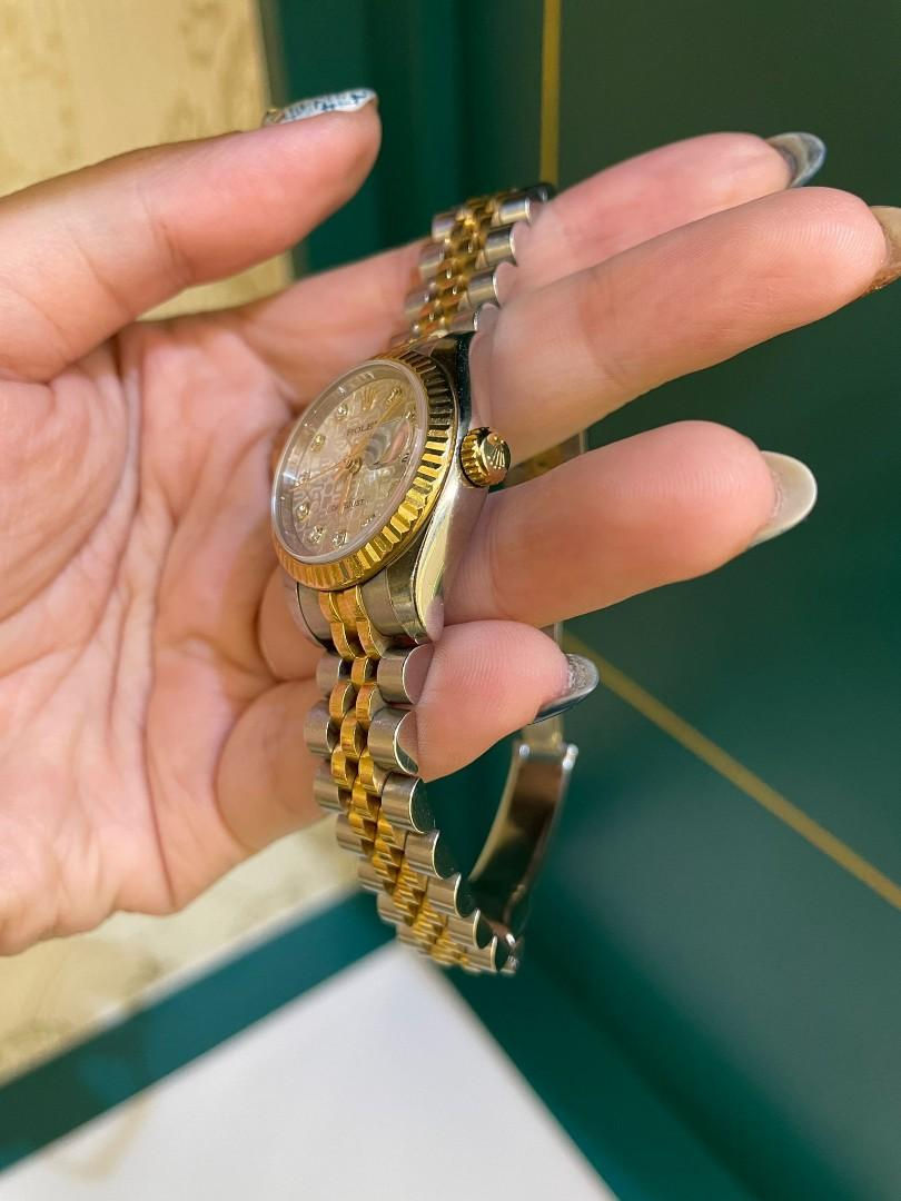 Thumbnail: Rolex Lady Datejust 179173 Gold/Steel Automatic 26mm