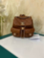 BNIB Chanel 23A Triple Pack Small Backpack Caramel/Light Brown