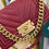 Thumbnail: #26 LNIB Chanel Boy Small Chevron Iridescent Caviar Dark Red