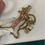 Thumbnail: Like New Lady Dior Mini Pink Patent Cannage Calfskin LGHW