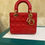 Thumbnail: Lady Dior Small My ABCDior Red Lamb GHW(Cash S$2,990)
