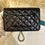 Thumbnail: LNIB Chanel 24K WOC Wallet on Chain Pearl Crush Black Lamb GHW(Cash S$4,500)