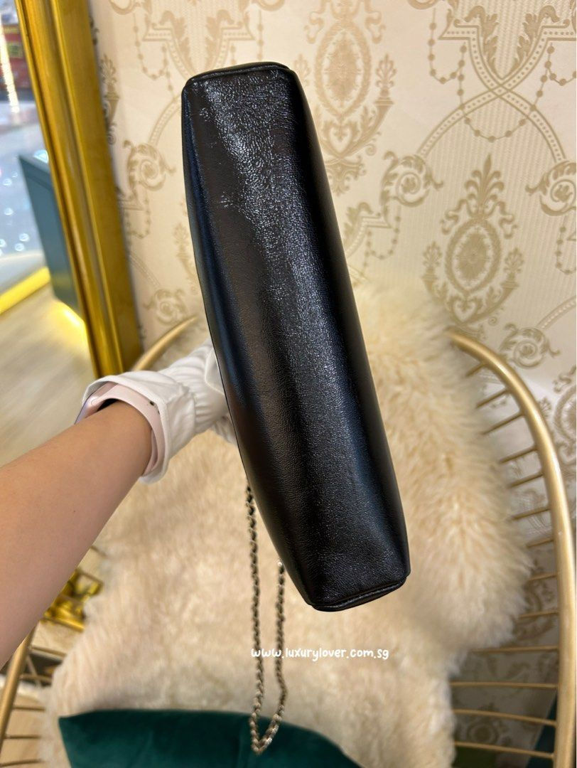 Thumbnail: LNIB Chanel 31 Mini Shopping Bag Black/White Shiny Calf LGHW