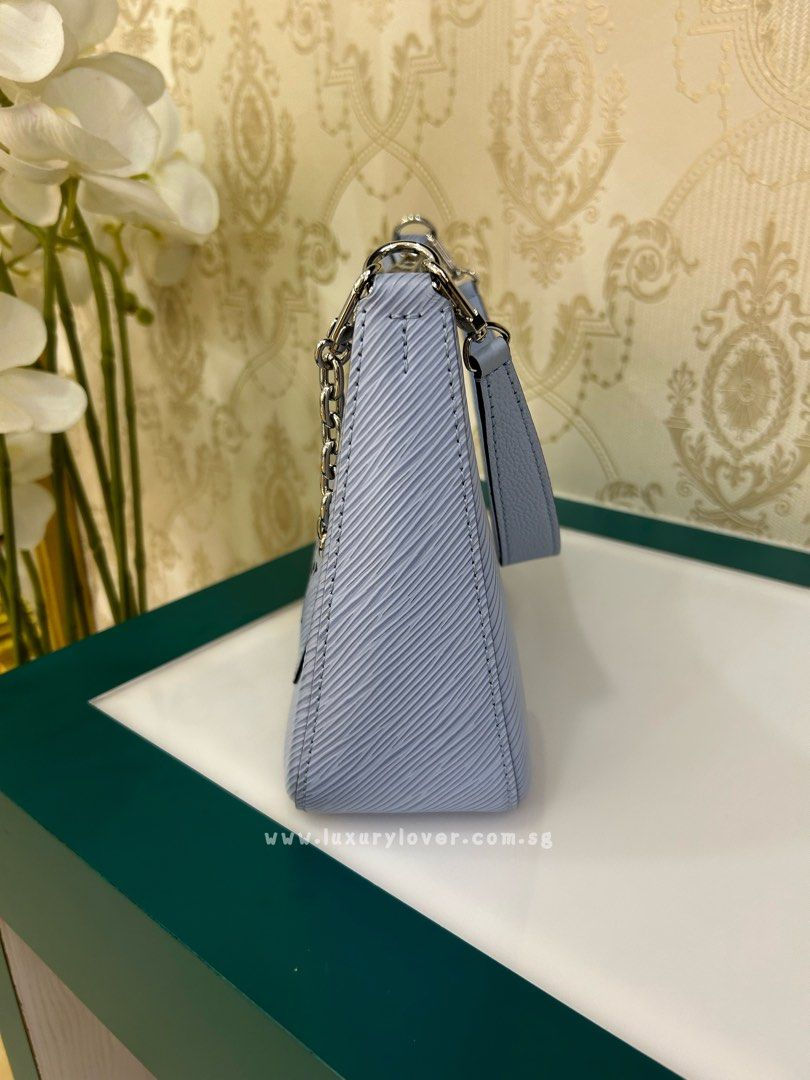 Thumbnail: Like New LV Marelle Babe Blue EPI SHW