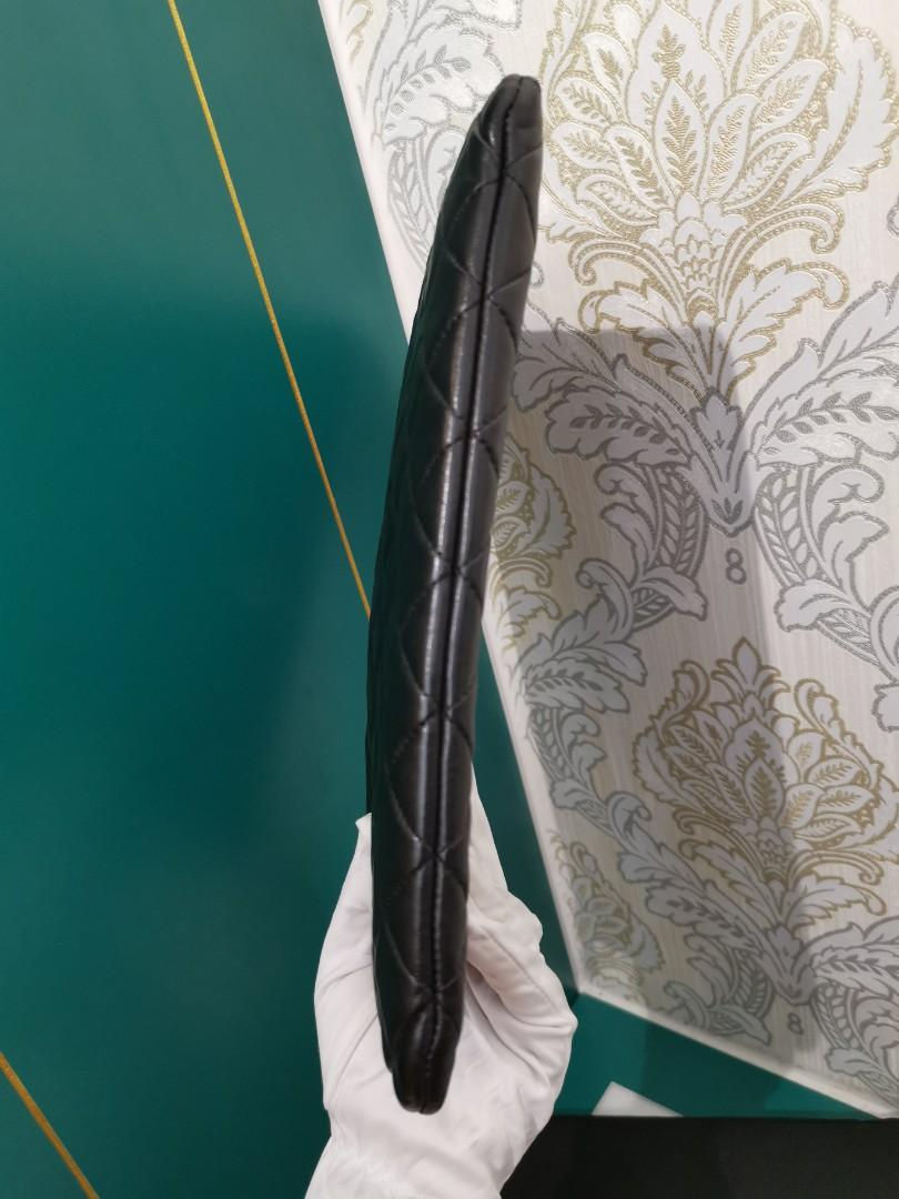 Thumbnail: #24 Chanel Clutch/Pouch Black Lamb SHW