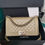 Thumbnail: #24 LNIB Chanel Old Medium Gold Caviar Light GHW