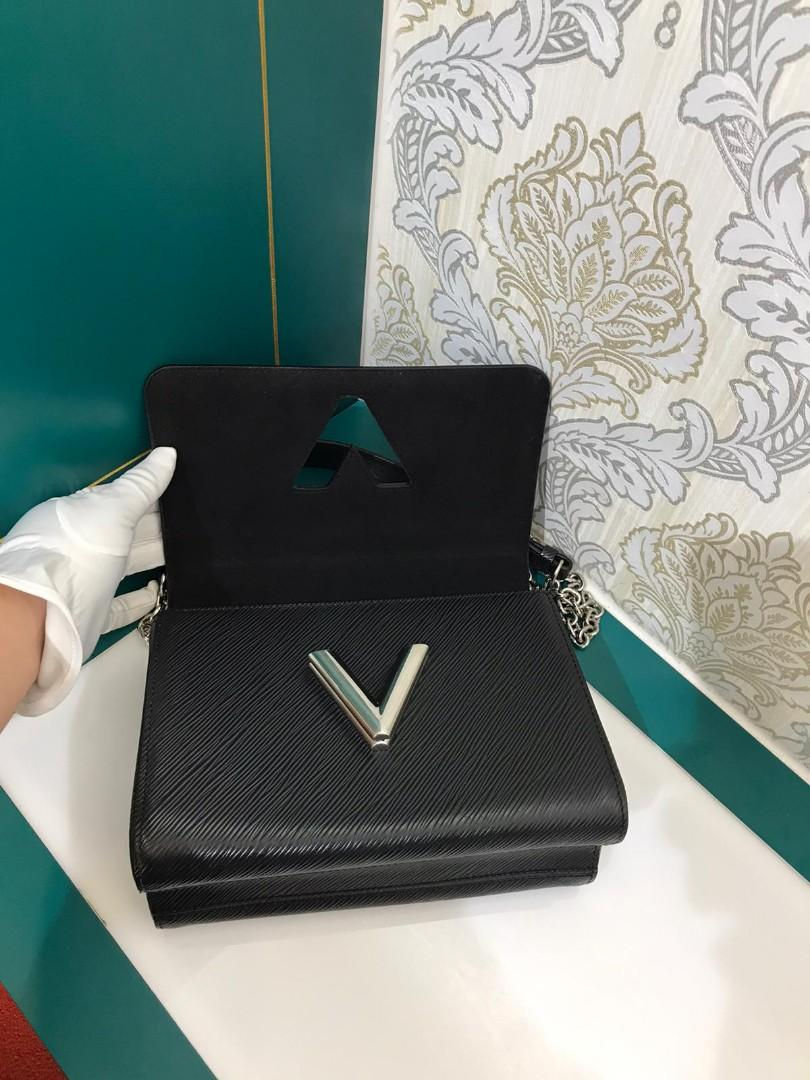 Thumbnail: LV Twist Black MM EPI Leather Black with SHW