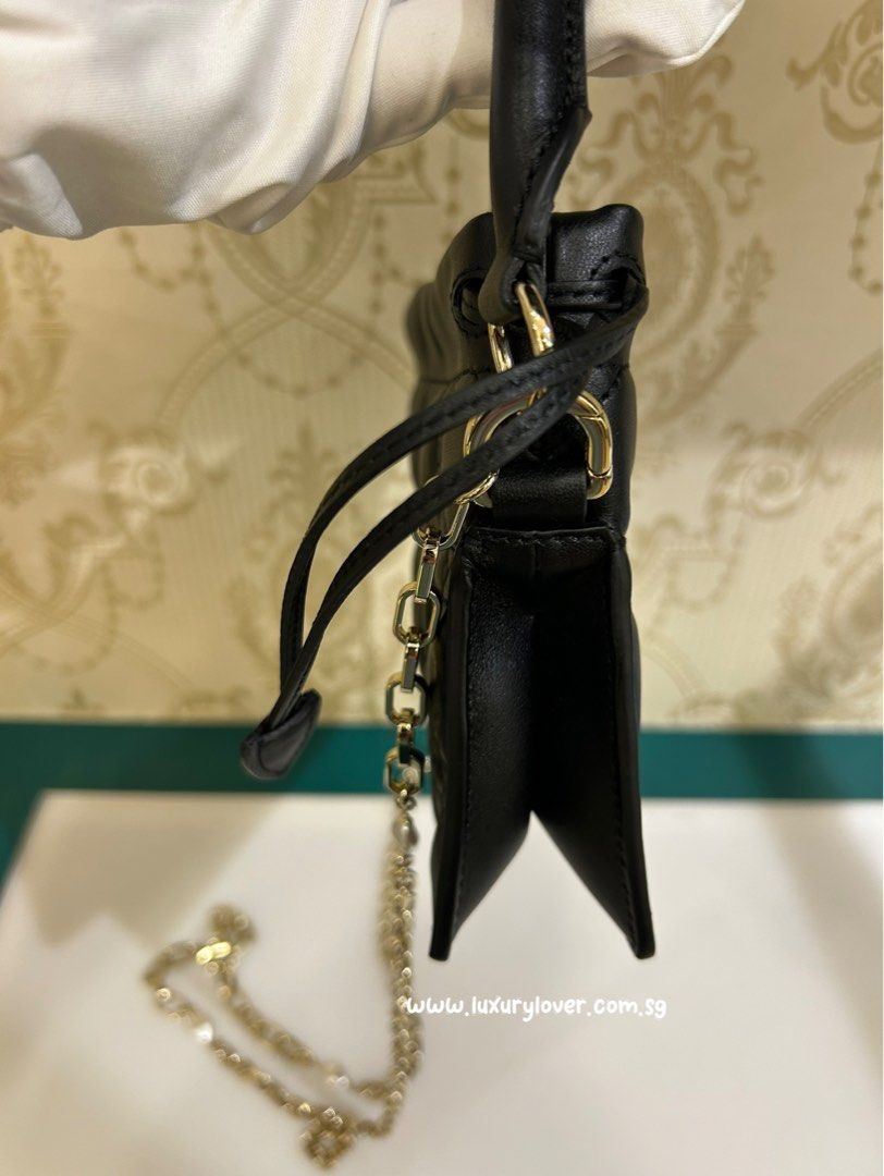 Thumbnail: Dior Lady Dior Milly Mini Bag Black Lamb LGHW(Cash S$2,280)