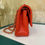 Thumbnail: #24 Chanel Classic Double Flap Medium Orange Red Lamb