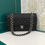 Thumbnail: #15 LNIB Chanel Classic Double Flap Black Caviar with SHW