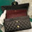 Thumbnail: #24 BNIB Chanel Classic Medium Double Flap Black Caviar with GHW