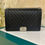 Thumbnail: #22 Chanel Boy New Chevron New Medium/Large Black Calf SHW