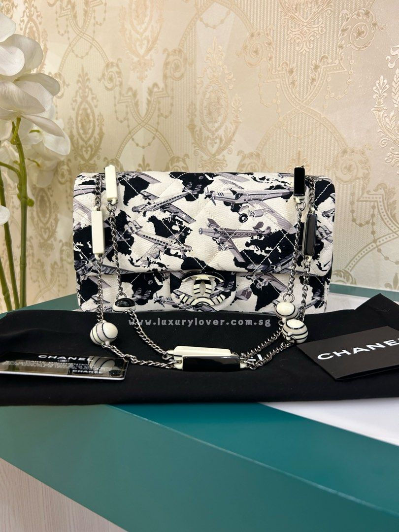 #10 Brand New Chanel Medium Single Flap Exru/Black/Beige