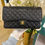 Thumbnail: #27 LNIB Chanel Medium Classic Double Flap Black Caviar GHW