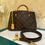 Thumbnail: LV Louis Vuitton Montaigne BB Monogram Canvas GHW
