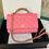 Thumbnail: BNIB Chanel WOC Wallet On Chain Pink Caviar GHW