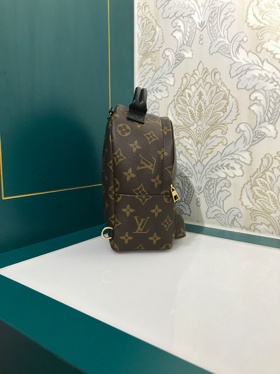 Thumbnail: Brand New LV Louis Vuitton  Palm Springs Mini backpack canvas monogram