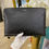 Thumbnail: BNIB Dior Pouch Men’s Clutch Black Oblique Galaxy Calf Leather