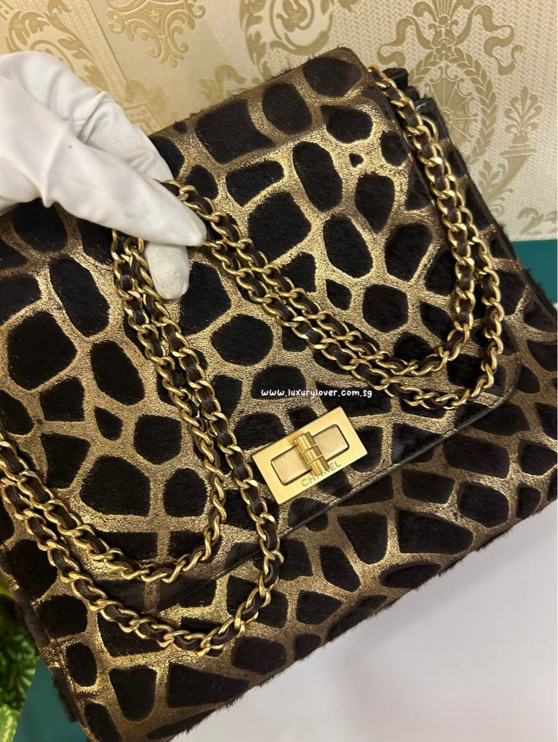 Thumbnail: #6 Chanel Vintage 2.55 Pony/Calfskin GHW