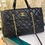 Thumbnail: #14 Chanel Large Shopping Tote Two Way Black Calf GHW