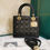 Thumbnail: Brand new Lady Dior Medium Black Lamb GHW