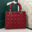 Thumbnail: Like New Lady Dior Red Calfskin with SHW