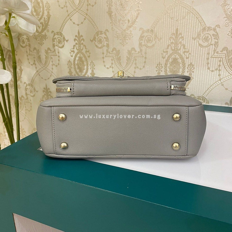 Thumbnail: #28 LNIB Chanel Business Affinity Medium Grey Caviar Light GHW