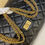 Thumbnail: #19 BNIB Chanel 2.55 Reissue 226 Black Distressed Calf aged GHW