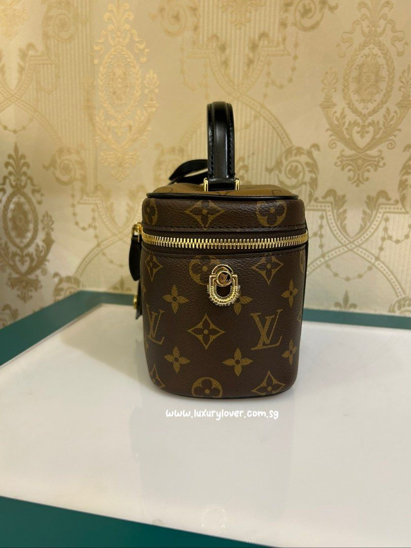 Thumbnail: BNIB Louis Vuitton LV Vanity PM Monogram Canvas GHW