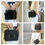 Thumbnail: #25 Chanel Vanity Case Small Top Handle Black Caviar GHW