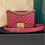 Thumbnail: #26 LNIB Chanel Boy Small Chevron Iridescent Caviar Dark Red