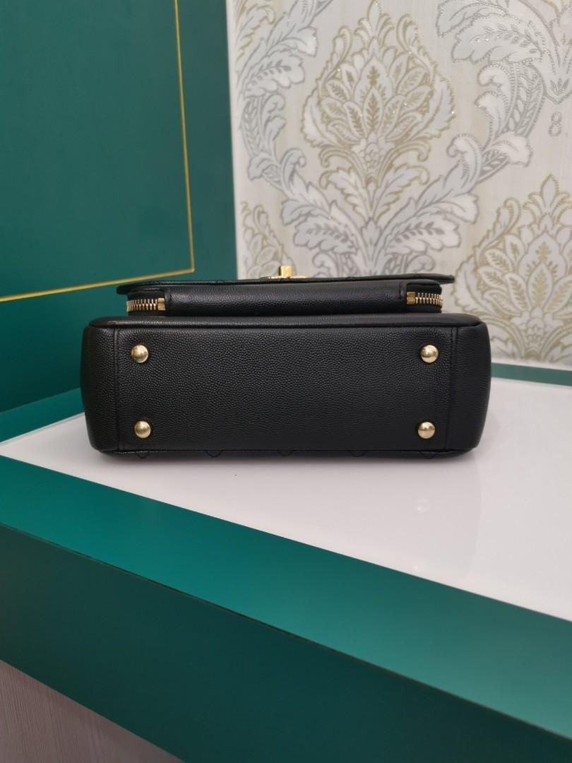 Thumbnail: #25 LNIB Chanel Business Affinity Flap Medium Caviar Black light GHW