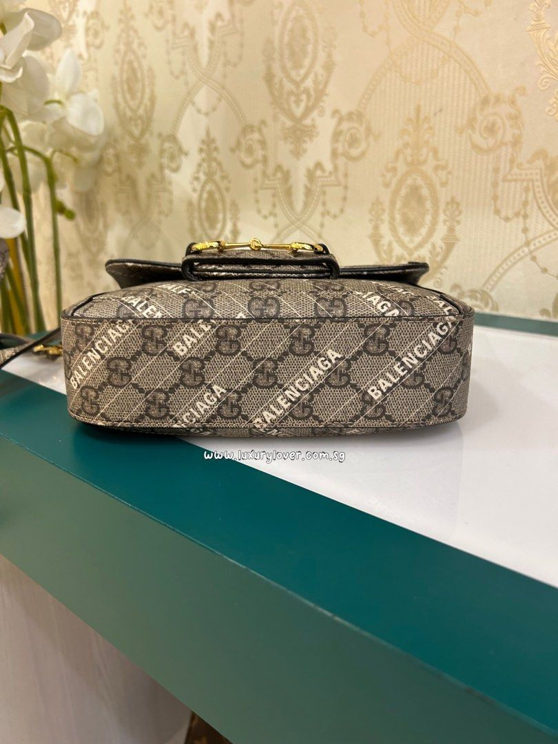 Thumbnail: Gucci x Balenciaga Bag Mini Gucci Horsebit 1955 2021
