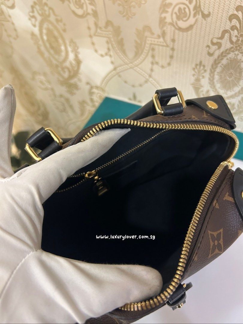Thumbnail: BNIB LV Louis Vuitton Petite Malle Souple Monogram Canvas 