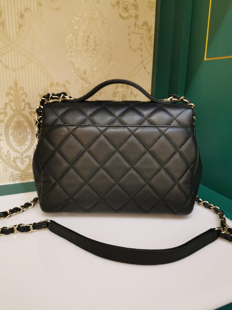 Thumbnail: #27 BNIB Chanel Business Affinity Medium Black Caviar  GHW (Cash S$5,780)