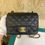 Thumbnail: Chanel Classic Mini Square Flap Black Caviar GHW