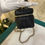 Thumbnail: #31 Brand New Chanel 21S Small Vanity with Chain Top Handle Black 