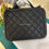Thumbnail: #28 BNIB Chanel Vanity Case Medium Black Caviar LGHW