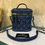Thumbnail: #29 Like New Chanel Vanity Case Blue Denim GHW(Cash S$2,990)