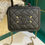 Thumbnail: #25 Like New Chanel Vanity Case Small Black Caviar GHW