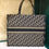 Thumbnail: Like New Dior book tote Large Monogram Canvas