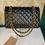 Thumbnail: #25 Chanel Classic Double Flap Medium Black Lamb GHW